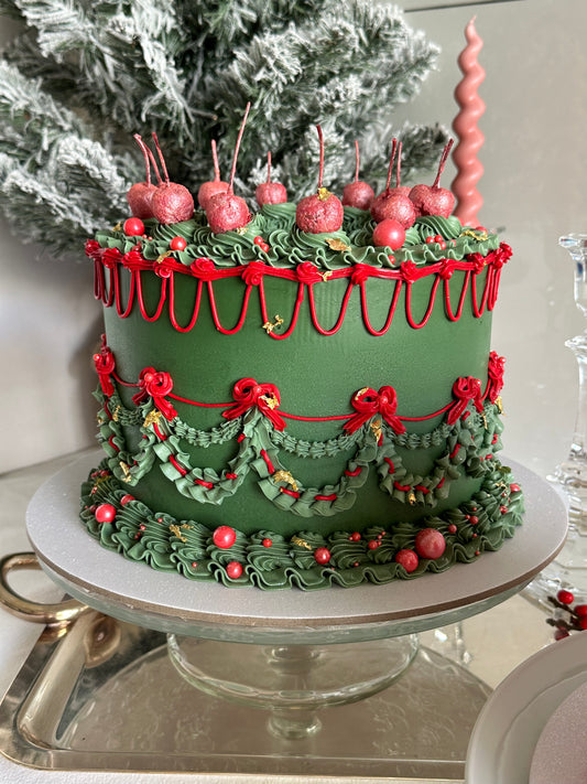 Christmas Vintage Cake